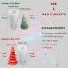 2PCS MUHMU 3D Christmas Tree Candle Molds - Silicone Resin Epoxy Mould for DIY Aromatherapy Wax Candles - Party Home Decor Accessories 2022 Xmas Trees - Buy Online on GoSupps.com