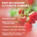 Magnesium Glycinate Gummies for Kids & Adults - Relaxation & Cognition Support - 400/200mg Magnesium Supplement with L-Theanine, Chamomile, B6, D3 & K2 - Vegan, Sugar Free, Strawberry Flavor, 60 Ct Strawberry 60 Count (Pack  - Buy Online on GoSupps.com