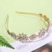 Sparkling Rhinestone Flower Crown Headband for Women & Girls - Bridal Wedding Hair Accessory - Buy Online on GoSupps.com