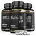 Justified Laboratories (3 Pack Maasalong Max 1600MG Advanced Men's Health Masalong Formula 180 Capsules