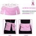 BRMDT Mastectomy Drain Holder & Shower Bag - Pink Apron Style Care Kit for Post-Surgery Recovery - Buy Online on GoSupps.com