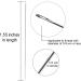 Size 11 Beading Needles (25pcs) with Storage Tube - Buy Online on GoSupps.com