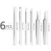 Blackhead Remover Set - 6 Pcs Comedone Squeezer & Acne Pimple Blemish Extractor Tools for Clear Skin - Buy Online on GoSupps.com