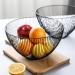 Fruit Basket Bowl Stainless Steel Fruit Vegetable Storage Bowls Kitchen Baskets Fruit Basket Minimalism Storage Baskets Organization Fruit Bowls (Color : White) - Buy Online on GoSupps.com