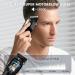 Professional Cordless Hair Clippers for Men | Rechargeable Beard Trimmer & Hair Cutting Set with LED Display - Ideal Gifts for Men - Buy Online on GoSupps.com