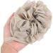 FRCOLOR 3Pcs Bath Sponges & Loofahs - Soft Mesh Exfoliating Scrubbers for Men & Women | Large Solid Color Bathing Accessories - Buy Online on GoSupps.com
