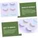Healeved 5 Pairs Colored False Eyelashes Makeup Curly Eyelashes Faux Eyelashes False Lashes Fake Eyelashes Women Eyelashes Extensions Stage Eyelash Cosmetics Artificial Fiber Miss Make up - Buy Online on GoSupps.com