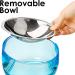 Felli Pet Oblik 0.5 Cups Shallow Dish Sapphire - Cat Dog Food Bowl - Buy Online on GoSupps.com