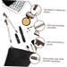 Outanaya 12pcs Eyebrow Pencil with Brush Eyebrow Pen Brow Pen Brush Eyebrow Pencils Plastic Coffee - Buy Online on GoSupps.com
