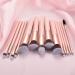 On point beauty: YJ-Anyue 14PCS Pink Makeup Brushes Set - Premium Synthetic Brushes for Flawless Makeup Application - Buy Online on GoSupps.com