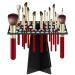 72 Holes Makeup Brush Drying Rack Collapsible Makeup Brush Holder Makeup Brush Dryer Acrylic Makeup Brush Stand Nail Brush Holder Organizer for Makeup Artist Nail Brush Paintbrush Makeup Lover  Black