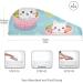 Cute Cartoon Cat Hair Towel 2 Pack | Super Absorbent Quick Dry Hair Turbans for Women & Girls - Buy Online on GoSupps.com