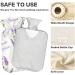 Buy Lavender Floral Hot Water Bottle | 2L Pain Relief & Hand Warmer | International Shipping - Buy Online on GoSupps.com