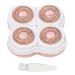 Flawless Legs Shaver  Legs Hair Remover Replacement Heads for Finishing Touch Flawless Replacement Heads with 1 Cleaning Brush