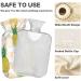 Buy Naanle Colorful Pineapple Hot Water Bottle - 2L Transparent Ideal for Pain Relief & Heat Therapy - Perfect for Bed Hands & Feet - Buy Online on GoSupps.com