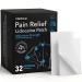 FORTHiQ 4% Lidocaine Pain Relief Patches 32 Count Maximum Strength for Back Neck Shoulder Knee & Joint Discomfort