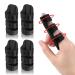 Trigger Finger Splint Finger Splints for Straightening & Trigger Finger & Broken Finger Finger Brace Fits Index Finger - Middle Finger - Ring Finger Black 4 pcs One Size Black-4pcs