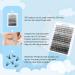 300 Pcs C-Mix Lash Clusters 20D+40D+50D | DIY Lash Extension Kit | Easy to Apply for Natural Volume Look - Buy Online on GoSupps.com