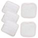 Hemoton 5pcs Loofah Shower Rub Mini Exfoliating Pads Bath Shower Loofah Loofa Sponge Pads Loofah Face Pads Shower Wash Loofah Sponge Facial Pad Face Scrub Pads Scrubber Miss Square 1 Count (Pack of 1)