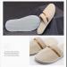 10 Pairs of Fluffy Disposable Hotel House Shoes for Adults - Closed Tip Spa Slippers Perfect for Men & Women - 11.4x4.5 Inches - Comfortable & Stylish - Buy Online on GoSupps.com