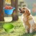 Petbonus Foldable Dog Bowls - 2 Pack Silicone Leak-Proof Travel Bowls for Dogs - Portable Water & Feed Bowls with Carabiners (Light Blue Light Green) - Perfect for On-the-Go Pets - Buy Online on GoSupps.com