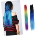 minkissy Ponytail Extension Straight Hair Extension Clip Braided Synthetic Hairpieces Clip on Ponytails Braids Hair Extensions Dreadlocks Wigs Human Hair Fake Multicolor Women's Size 1 Picture 1 - Buy Online on GoSupps.com