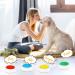 SuplutuX Recordable Training Buttons for Dog Dog buttons talk Training with 30 Patterns of Stickers Training Buttons for Dogs Puppy & Pets (Pack of 4) Pack of 4 - Buy Online on GoSupps.com