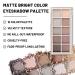 KYDA 10 Colors Eye Shadow Palette Kit - Matte & Glitter Eyeshadow Makeup Set with Brush | High Pigment, Long-Lasting, Smudgeproof Eyeshadow in Light to Dark Shades - Set 04 - Buy Online on GoSupps.com