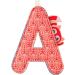 Lilliputiens 86465 Fabric Letter 'A' - Fox Alice | International Shipping Available - Buy Online on GoSupps.com