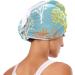 Colorful Corals Hair Towel 2 Pack - Super Absorbent Quick Dry Hair Turbans for Women & Girls - Buy Online on GoSupps.com