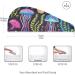 Rainbow Jellyfish Hair Towel 2 Pack | Super Absorbent Quick Dry Turbans for Women & Girls - Perfect Hair Drying Solution - Buy Online on GoSupps.com