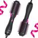 Hair Dryer Brush Blow Dryer Brush in One: Plus 2.0 One-Step Hot Air Stylers and Volumizer - Lightweight Hairdryer - 4 in 1 Hot Air Brush for Drying Straightening Curling Volumizing Hair Black