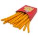 Chewing Gum Fries - Tutti Frutti Flavor Gluten-Free Natural Dyes | 60g Pack - Unique Bubble Gum Treat - Buy Online on GoSupps.com