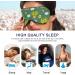 Light Blocking Breathable Eye Mask for Men and Women - Adjustable for Travel, Yoga, Meditation - Funny Frogs Design - Deep Sleep Comfort - Buy Online on GoSupps.com