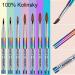Shine Chance Size 8 Acrylic Nail Brush - 100% Real Kolinsky Art Brush for Acrylic Powder Application - Handmade Manicure Tool for Professional and Beginners - Buy Online on GoSupps.com