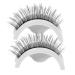 FOMIYES 1 Pair False Eyelash Fake Eyelash Eye Lash Extention Makeup Cleansing Water Lash Adhesive Strips Lash Decor Eye Lashes Party Eyes Decors Glue Decorate Extend Chemical Fiber
