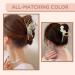 6 Pcs Flower Claw Clip Hair Accessories for Women & Girls - Strong Hold, Nonslip Metal Hair Clips in 6 Styles - Perfect for Long Thick or Thin Hair - Buy Online on GoSupps.com