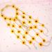 Bohemia Flower Headband - Adjustable Sunflower Hair Wreath for Festivals and Bridal Wear - Buy Online on GoSupps.com