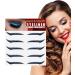 Sticker Eyeliner Glitter - 5 Pairs Glitter Instant -Adhesive Eyeliner Stencil | Sticker Eyeliner Tool Makeup Eyeliner Stickers Winged Eyeliner Stencil for Eye Makeup Tool Pochy Blue (Five Pairs) - Buy Online on GoSupps.com