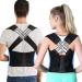 Posture Corrector for Women & Men - Adjustable Shoulder Brace Back Straightener - XL for Middle & Upper Spine Support - Buy Online on GoSupps.com