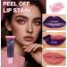ARCHIDATE Lip Stain Peel Off Set of 3 Water Resistant Long Lasting Highly Pigmented Peel Off Matte Finish Transfer Prevention Lip Tint Peel Off with Moisturizing Sodium Hyaluronate - Buy Online on GoSupps.com