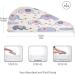 Cute Colorful Elephants Dry Hair Cap | Quick Drying Towel Set with Button Headband | Super Absorbent & Soft Comfort for All Hair Types - Buy Online on GoSupps.com