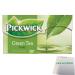 Pickwick Green Tea Pure Green Tea (20 Tea Bags 1.5g) + Block usy