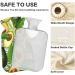 Heat Bottle - 2L Avocado Tropical Leaves Hot Water Bag for Pain Relief & Menstrual Comfort - Buy Online on GoSupps.com