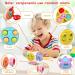 Leadstar Busy Activity Cube | Montessori Baby Motor Skills Toys for 1 Year Olds & Up | Perfect Gift for Fine Motor Skill Development - Buy Online on GoSupps.com