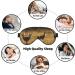Cute Deers Print Double-Sided Eye Mask | Soft Light Blocking Eye Mask for Better Sleep | International Shipping Available - Buy Online on GoSupps.com