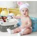 Lemonfilter Baby Diaper Caddy Organizer  Nursery Storage Bin Changing Table Organizer Basket with Muslin Burp Cloth (Star) - Buy Online on GoSupps.com