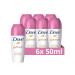 Dove Advanced Care Go Fresh Pomegranate Scent Anti-perspirant Deodorant pack of 6 with Triple Moisturising technology roll-on for 48 hours of protection 50 ml