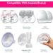 Durceler 16mm Silicone Flange Inserts Compatible with for Spectra S1 S2 Medeal Freestyle Pump in Style Harmony Swing S9 S10 S12 Pro Hands-Free Wearable Breast Pump Reduce 24-25mm Tunnel to 16mm - Buy Online on GoSupps.com