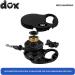 Ddoxx Reflective Nylon Dog Leash - Bite-Proof Roller Leash with Lock System | XS 3m for Dogs Up to 8kg - Black - Buy Online on GoSupps.com